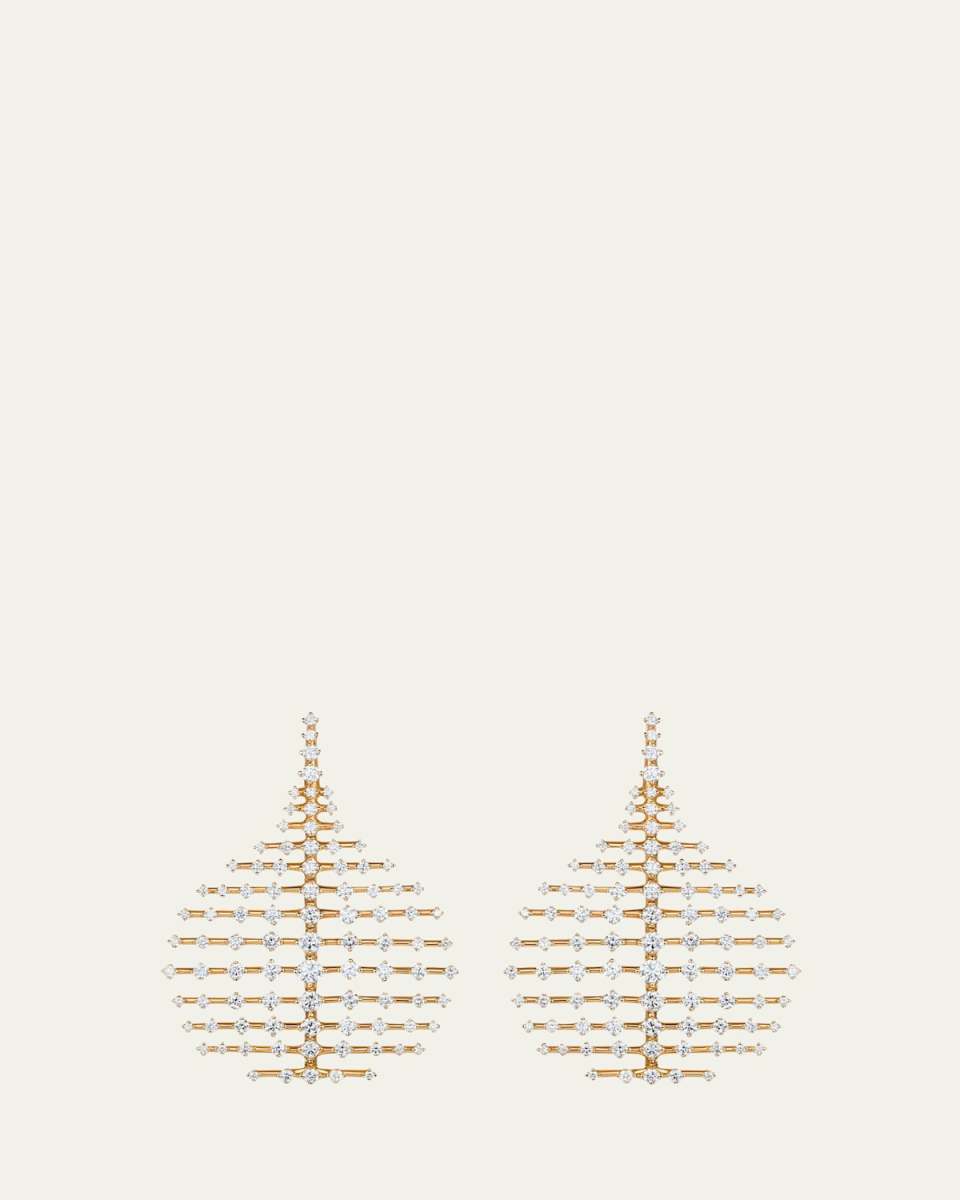 Small Disco 18k Diamond Earrings